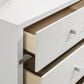 New Heritage Europa 6 Drawer Dresser and Mirror in White, , large