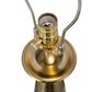 A&B Home Cone Table Lamp with Collapsible Shade in Gold, , large