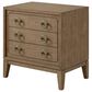 Sterling Timber Elure King Upholstered and Strap Panel Bed with Dresser and 2 Nightstands in Latte, , large