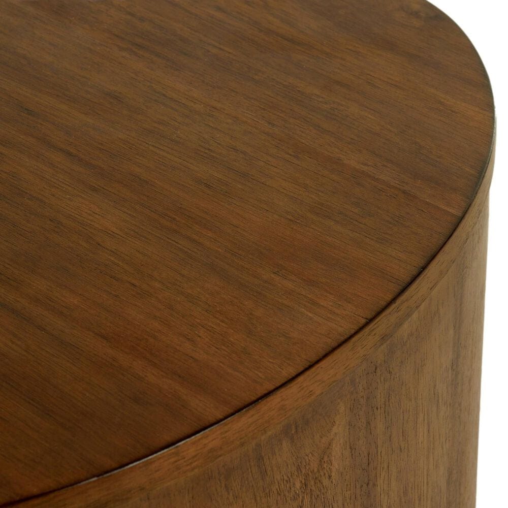 Four Hands Paden 2-Drawer Nightstand in Seasoned Brown Acacia, , large