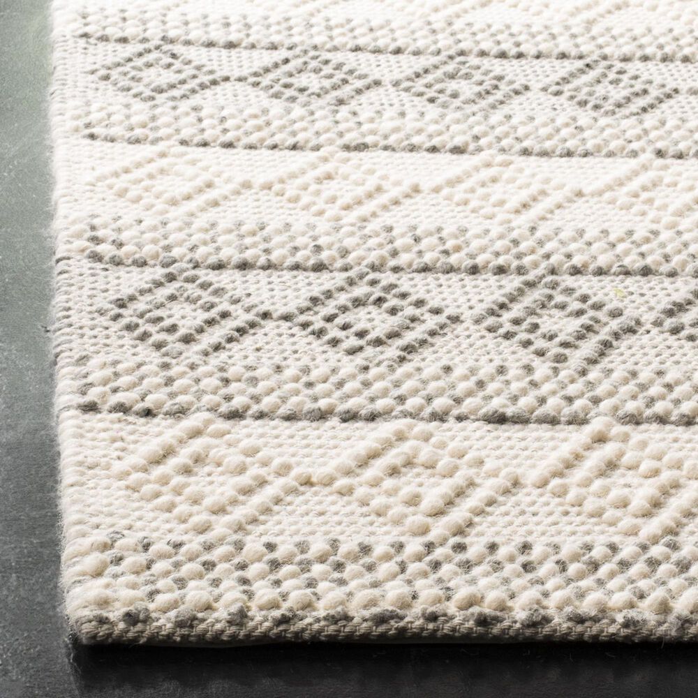 Safavieh Natura NAT750F 2&#39; x 16&#39; Grey and Ivory Runner, , large
