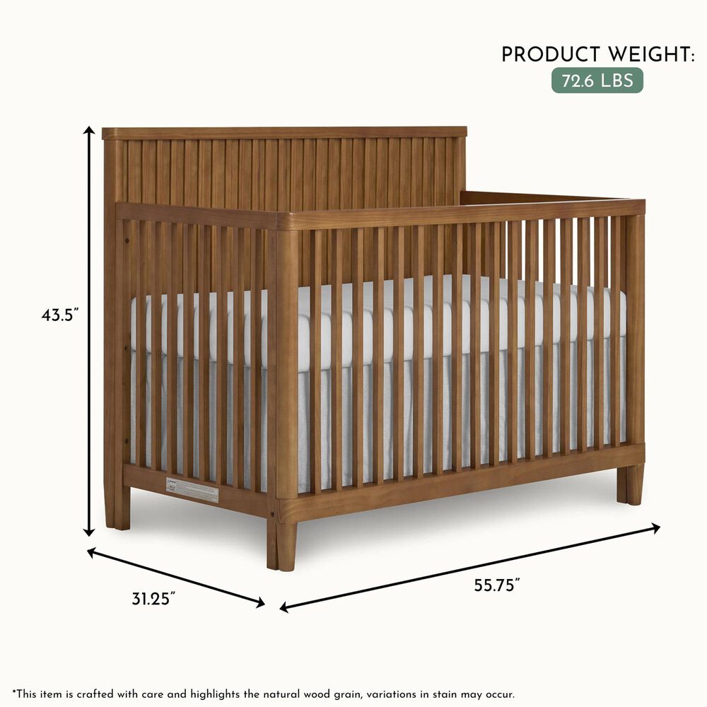 Evolur Flynn 2-Piece Crib and Dresser in Sedona, , large