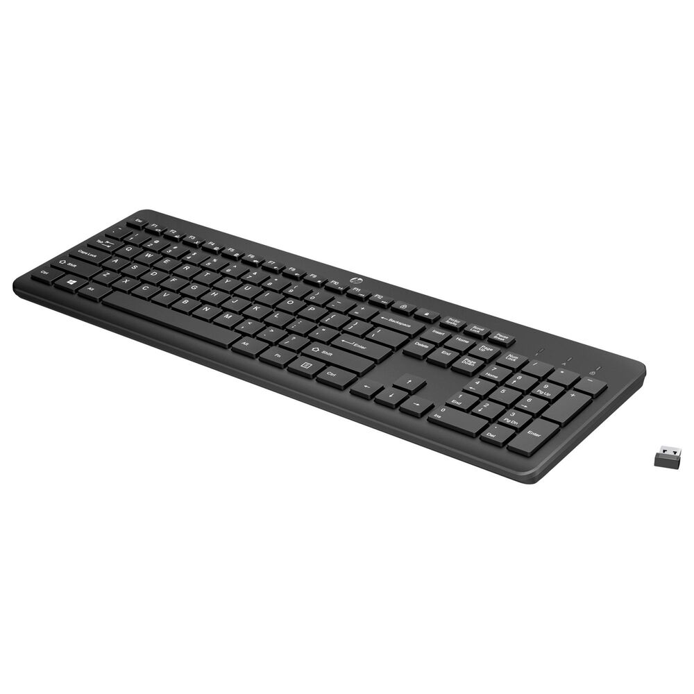 HP 230 Wireless Keyboard in Black, , large