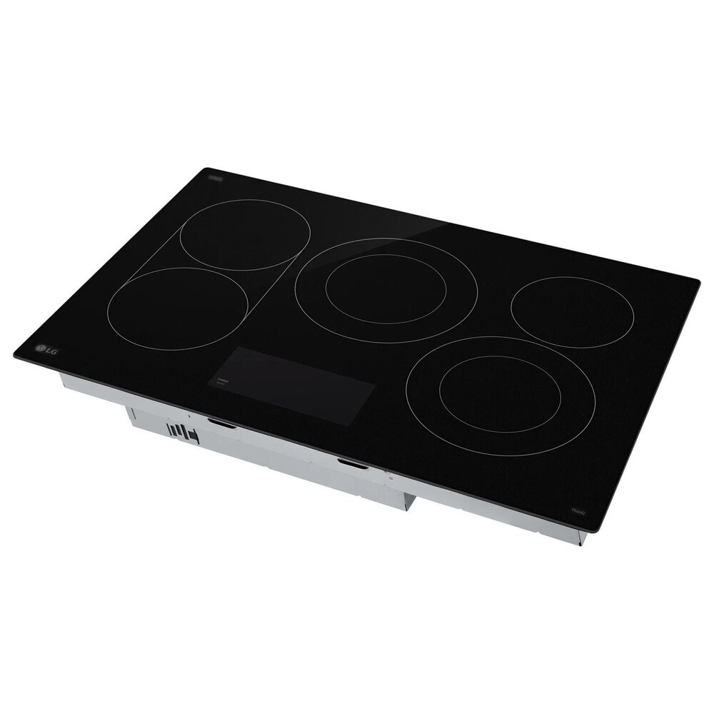 LG 30&quot; Electric Cooktop with UltraHeat in Black, , large