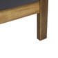 Hearth and Haven Laurel 4-Piece Outdoor Chat Set with Teak Coffee Table in Dark Gray, , large