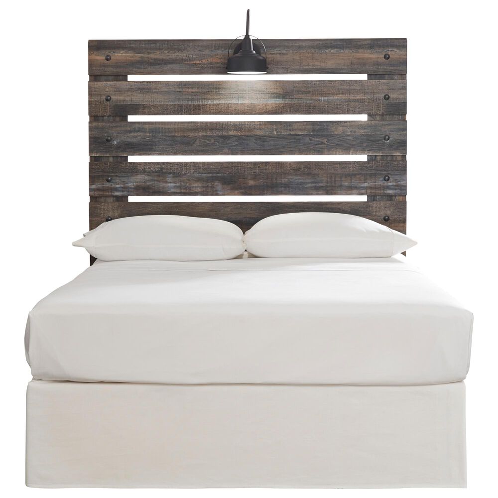Ashley Drystan Full Slat Headboard in Rustic Brown, , large