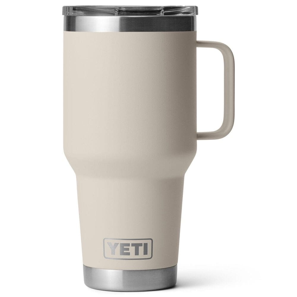 YETI Rambler 30 Oz Travel Mug with Stronghold Lid in Cape Taupe, , large