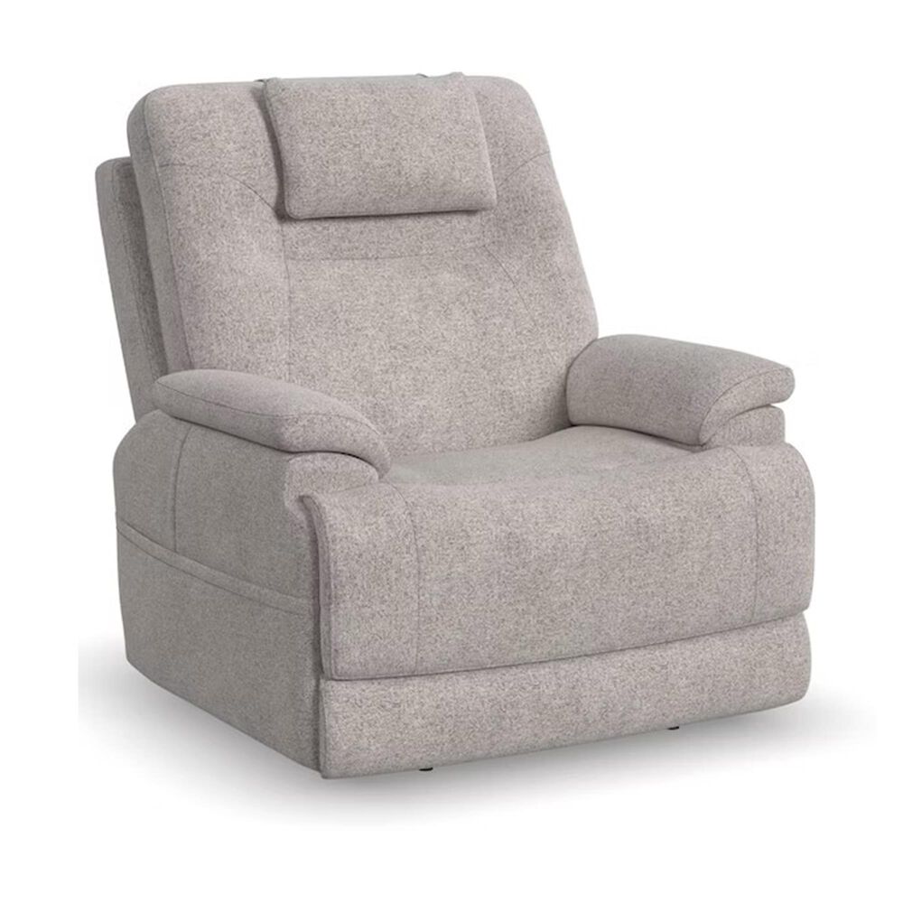 Flexsteel Power Zero Gravity Lift Recliner in Dove NFM