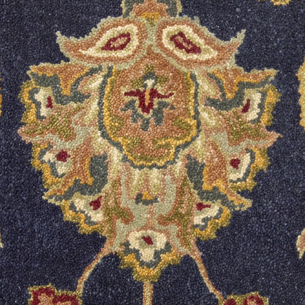 Feizy Rugs Wagner Navy and Beige 5&#39; x 8&#39; Area Rug, , large