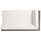 Hearth and Haven Brava 4-Piece Outdoor Sectional Set in White, , large