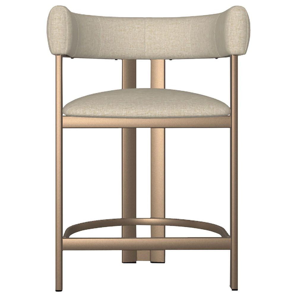 Amisco Clarissa Counter Stool in Sugar Bronze, , large