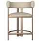 Amisco Clarissa Counter Stool in Sugar Bronze, , large