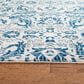 Safavieh Evoke EVK238C 2"2" x 11" Ivory and Blue Runner, , large