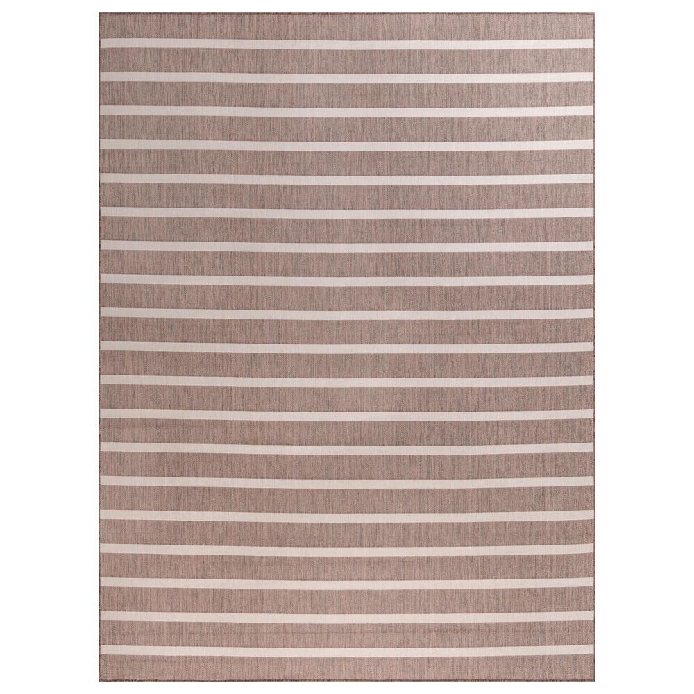 Nourison Positano POS03 Natural and Ivory 8&#39; x 10&#39; Indoor/Outdoor Area Rug, , large
