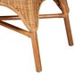 Baxton Studio Oxford Dining Bench with Armrests in Light Honey, , large