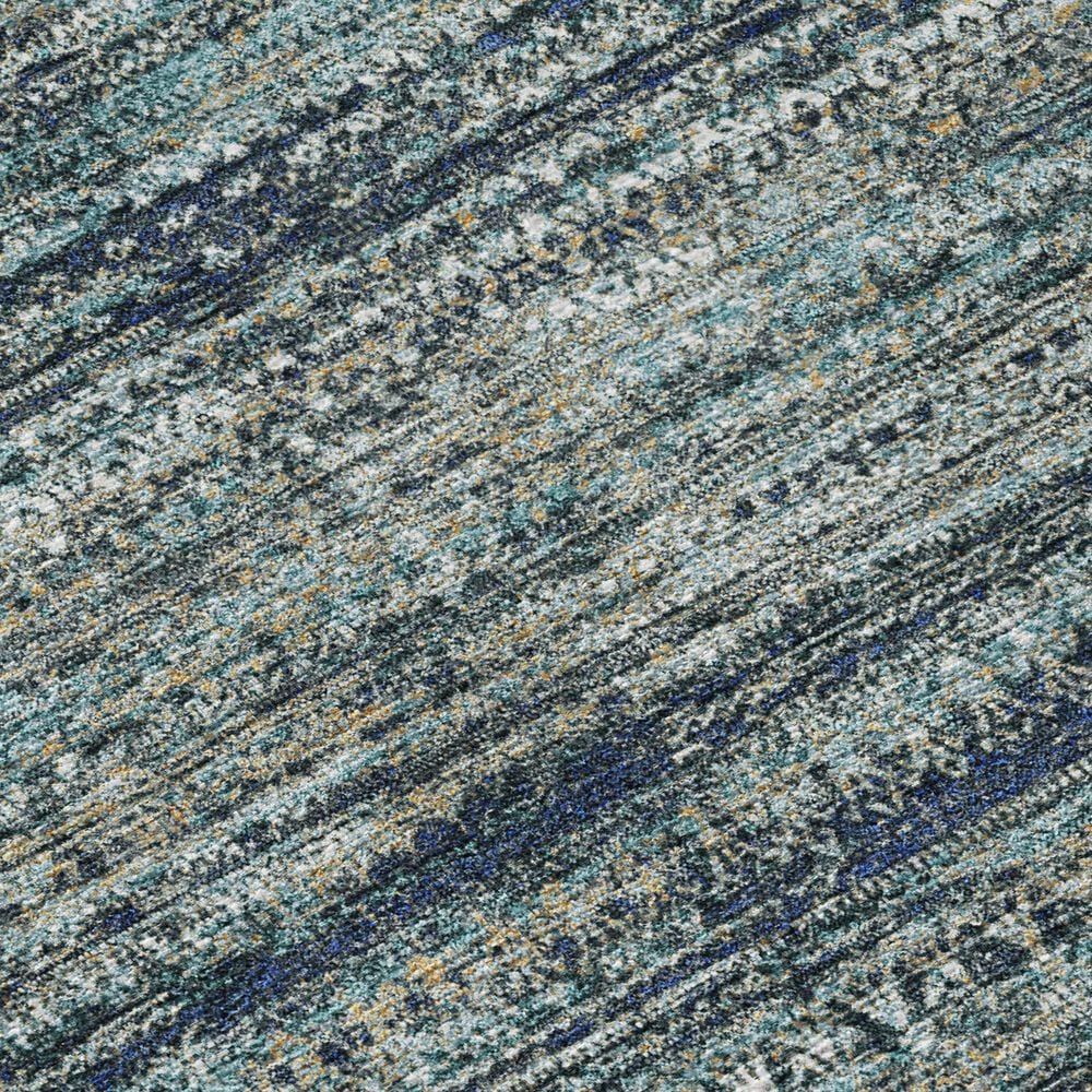 Dalyn Rug Company Solace SL3 2&#39;3&quot; x 7&#39;6&quot; Teal Runner, , large