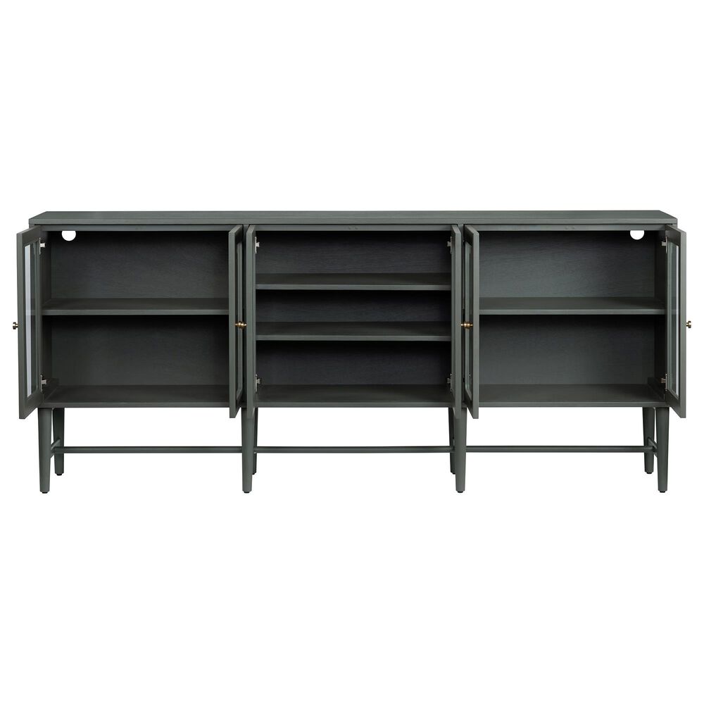 Crestview Collection Linsey 6-Door Sideboard in Green, , large