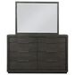 Urban Home Oxford Dresser and Mirror in Basalt Gray, , large