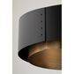 Troy Lighting Roux 1-Light Pendant in Patina Brass and Soft Black, , large