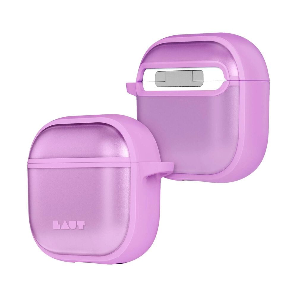 LAUT Huex Protect Case for AirPods 4 in Bright Pink, , large