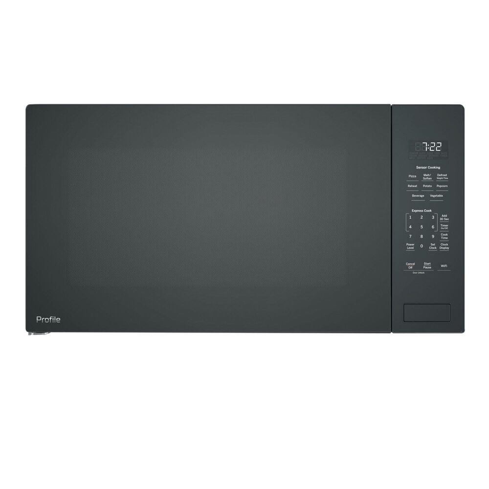 GE Profile 2.2 Cu. Ft. Countertop Sensor Microwave Oven in Black, , large