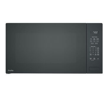 GE Profile 2.2 Cu. Ft. Countertop Sensor Microwave Oven in Black, , large