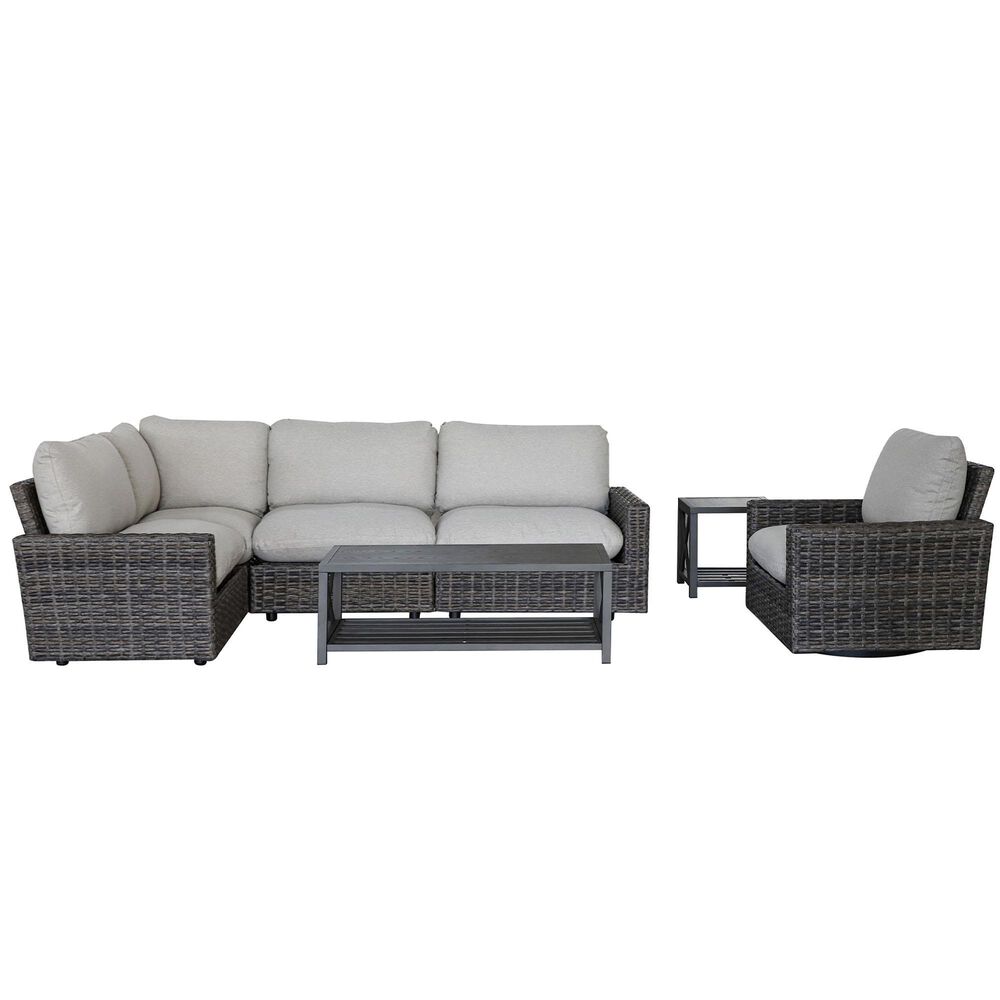 Creative Living 7-Piece Sectional w/Tables, , large