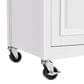 HOMLUX 52" Kitchen Island with Drop Leaf in White, , large