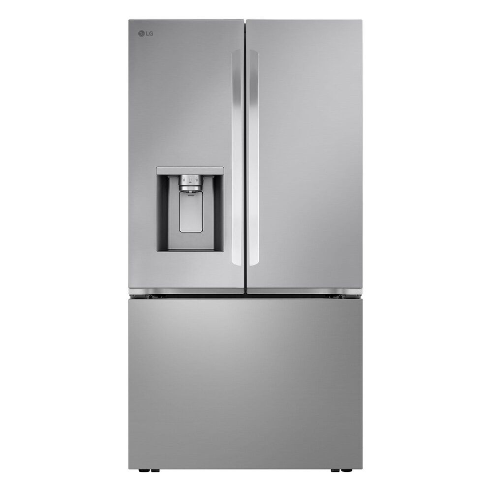 LG 26 Cu. Ft. Smart French Door Refrigerator in Stainless Steel, , large
