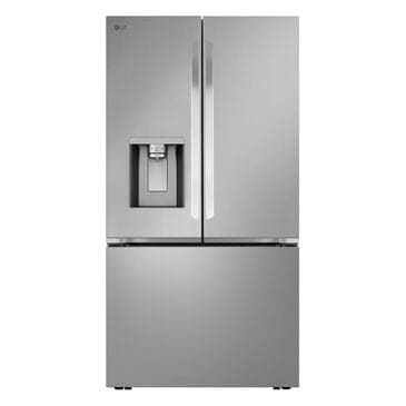 LG 26 Cu. Ft. Smart French Door Refrigerator in Stainless Steel, , large
