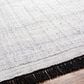 Surya Clover 2" x 3" Light Grey Area Rug, , large