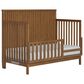 Evolur Flynn Convertible Crib with Guard Rail in Sedona, , large