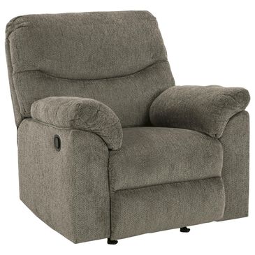 Signature Design by Ashley Alphons Manual Rocker Recliner in Putty, , large