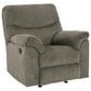 Ashley Alphons Manual Rocker Recliner in Putty, , large