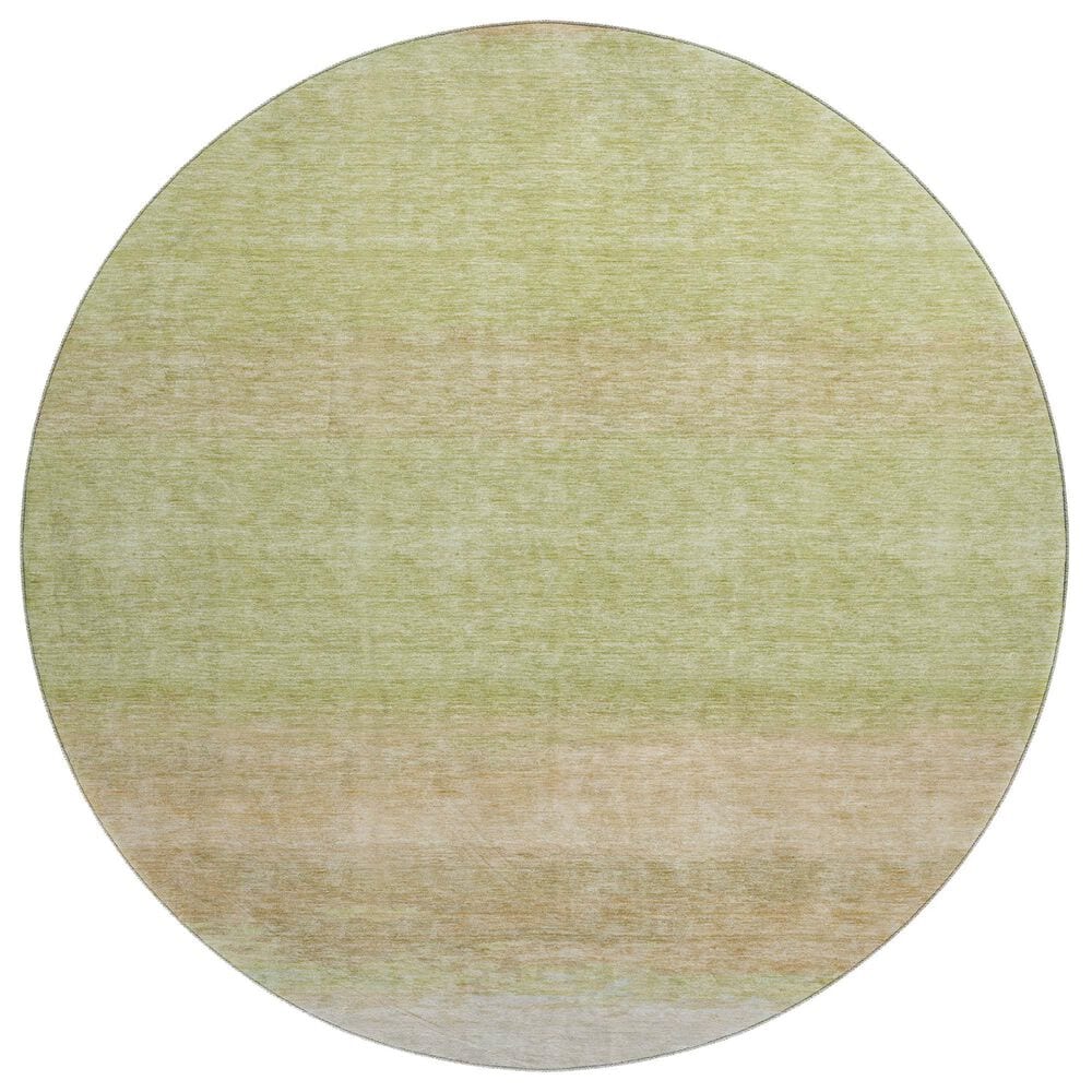 Dalyn Rug Company Trevi TV2 8" Round Aloe Area Rug, , large