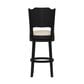 The Monday Company Clarion Swivel Bar Height Stool in Black and Greige, , large