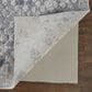 Feizy Laina 3" x 12" Blue and Gray Runner, , large