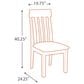 Ashley Haddigan Side Chair in Dark Brown, , large