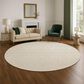 Dalyn Rug Company The Reserve TR15 Beige 8" Round Indoor/Outdoor Area Rug, , large