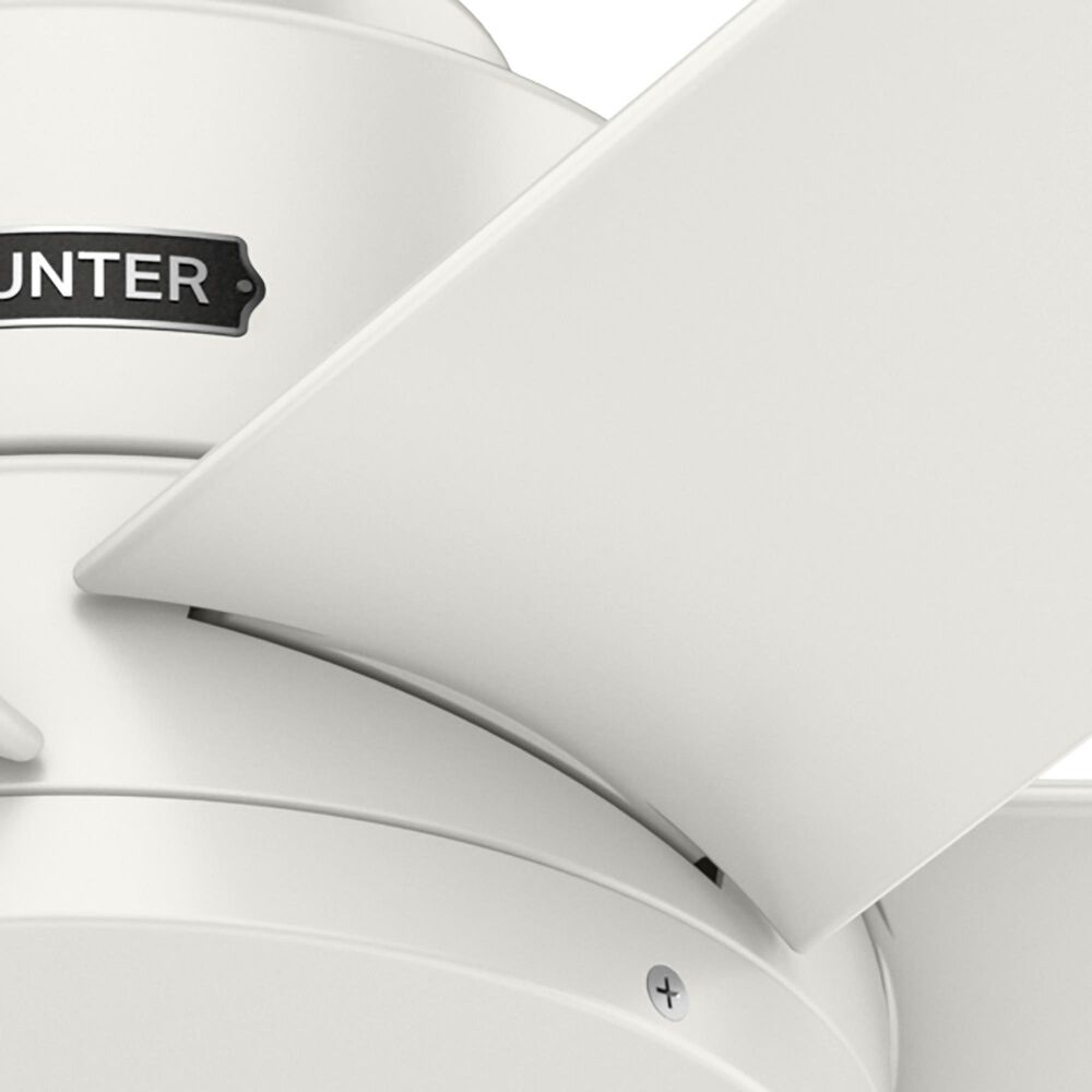 Hunter Kennicott 44&quot; Outdoor Ceiling Fan in Fresh White, , large