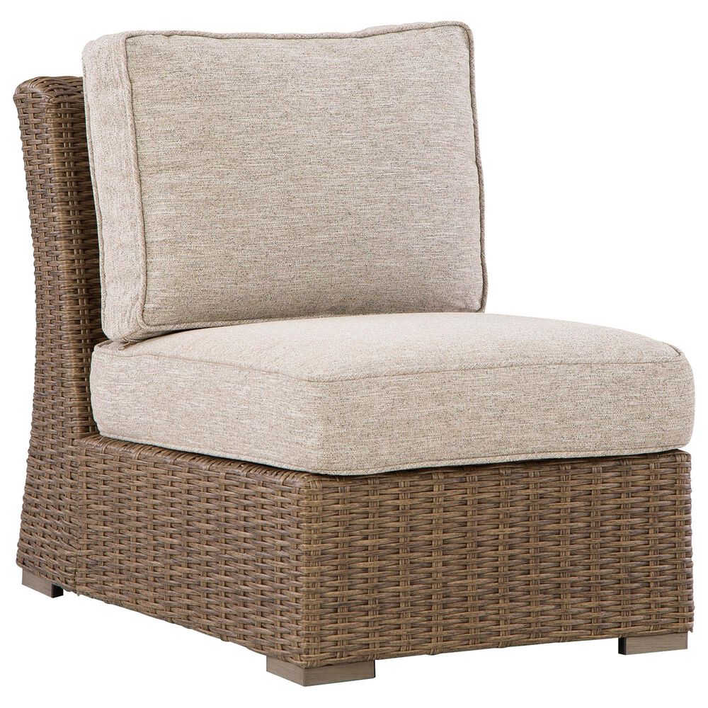 Ashley Laguna Heights 4-Piece Outdoor Sectional in Beige, , large