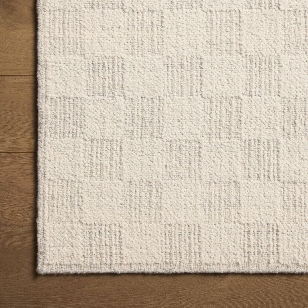 Loloi Knox Ivory and Silver 2&#39;6&quot; x 9&#39;9&quot; Runner, , large