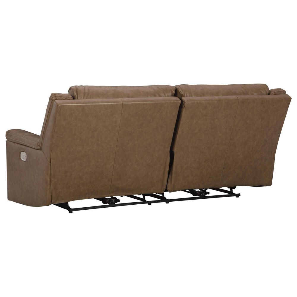 Ashley Trasimeno 2-Piece Power Reclining Sofa and Recliner in Caramel, , large