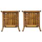 Hearth and Haven Preston Outdoor Dining Chair in Beige (Set of 2), , large