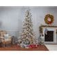 The Gerson Company 9" Pre-Lit Lightly Snowbell Pine Christmas Tree in Green, , large