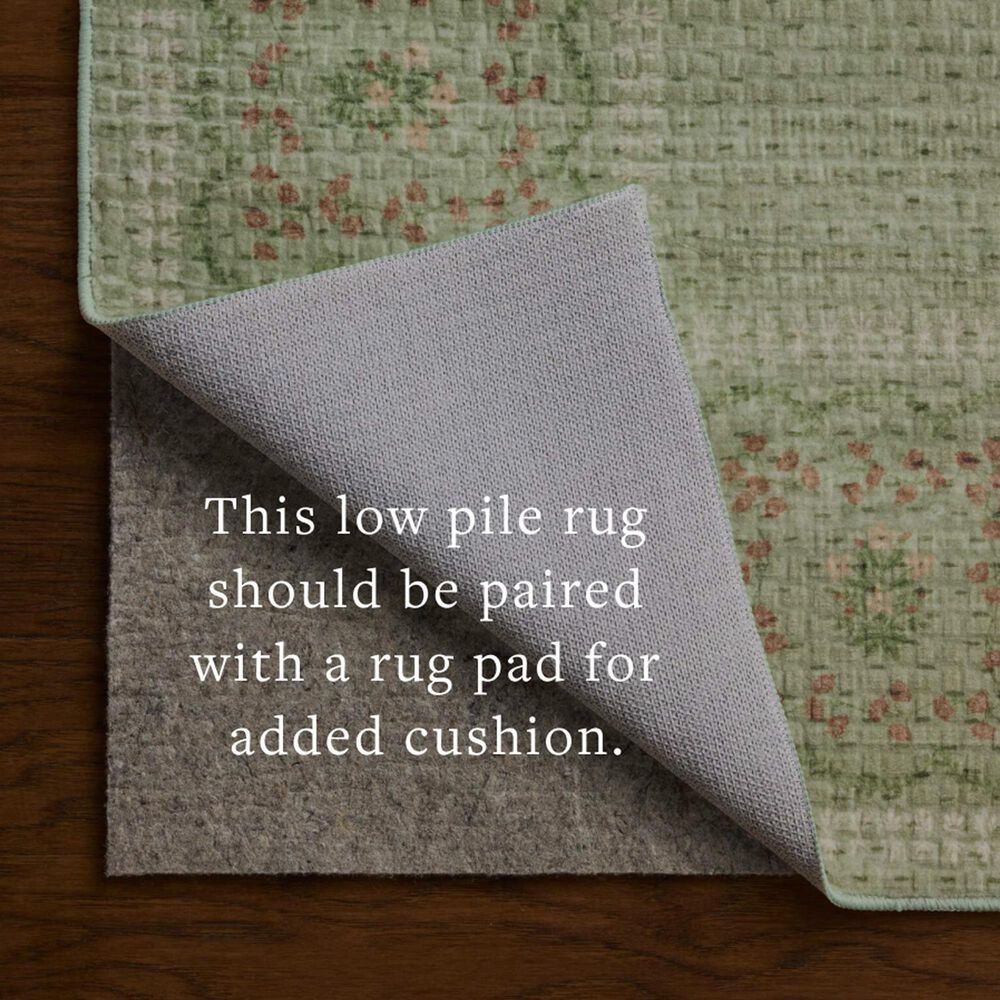 Rifle Paper Co. x Loloi Orchard Green and Multicolor 7'6" x 9'6" Area Rug, , large