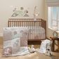 Lambs & Ivy Farmyard 3-Piece Crib Bedding Set in Taupe, White and Sage Green, , large