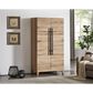 Imperial Fulton Bar Cabinet in Reclaimed Oak, , large