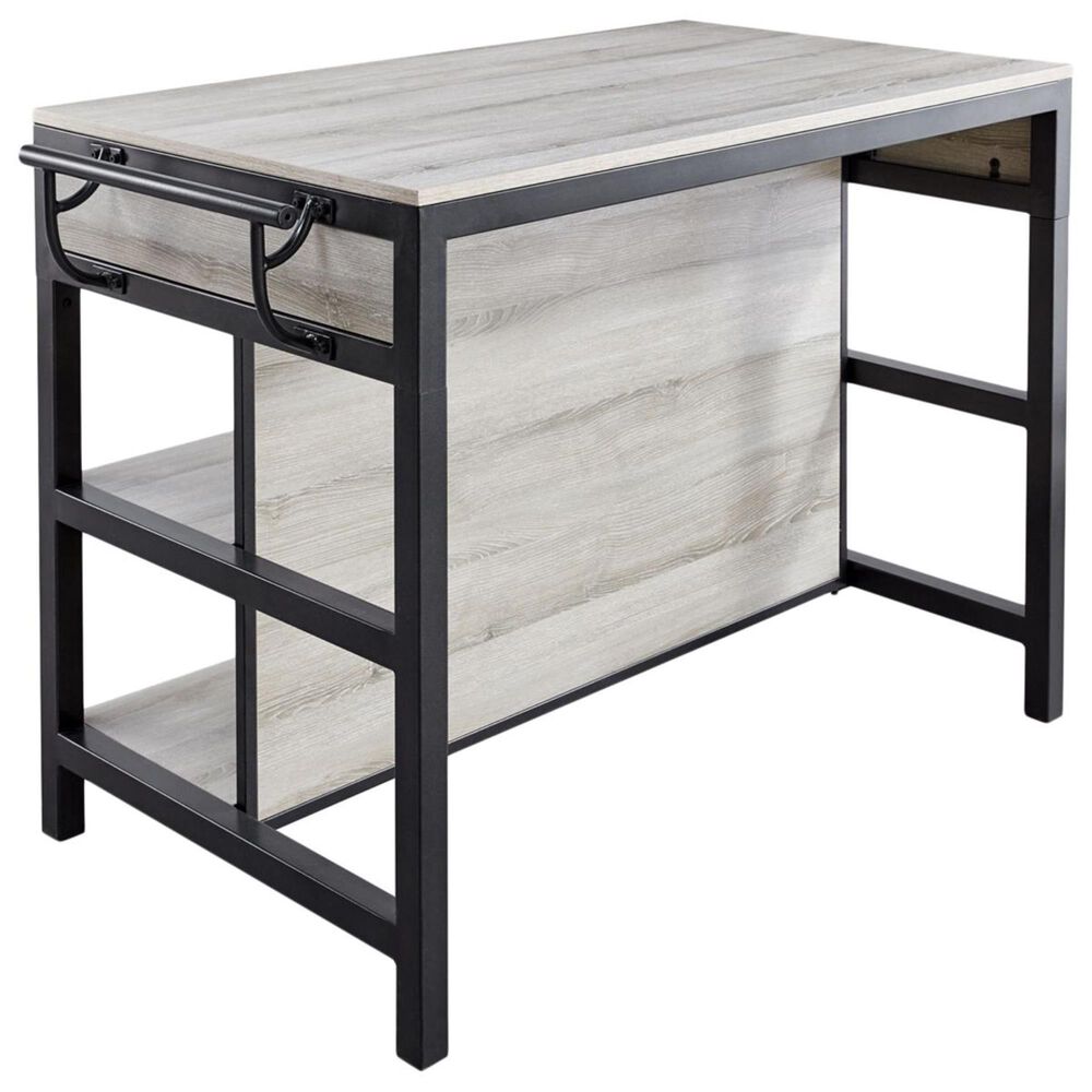Crystal City Carson Counter Island in Gray and Black, , large