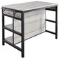 Crystal City Carson Counter Island in Gray and Black, , large